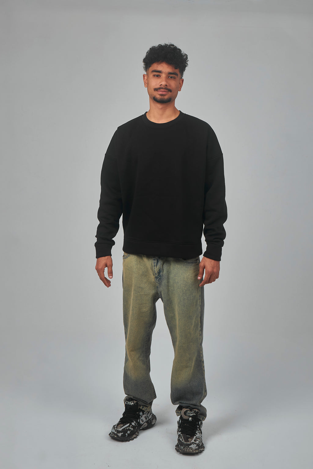 Black Ember crew-neck