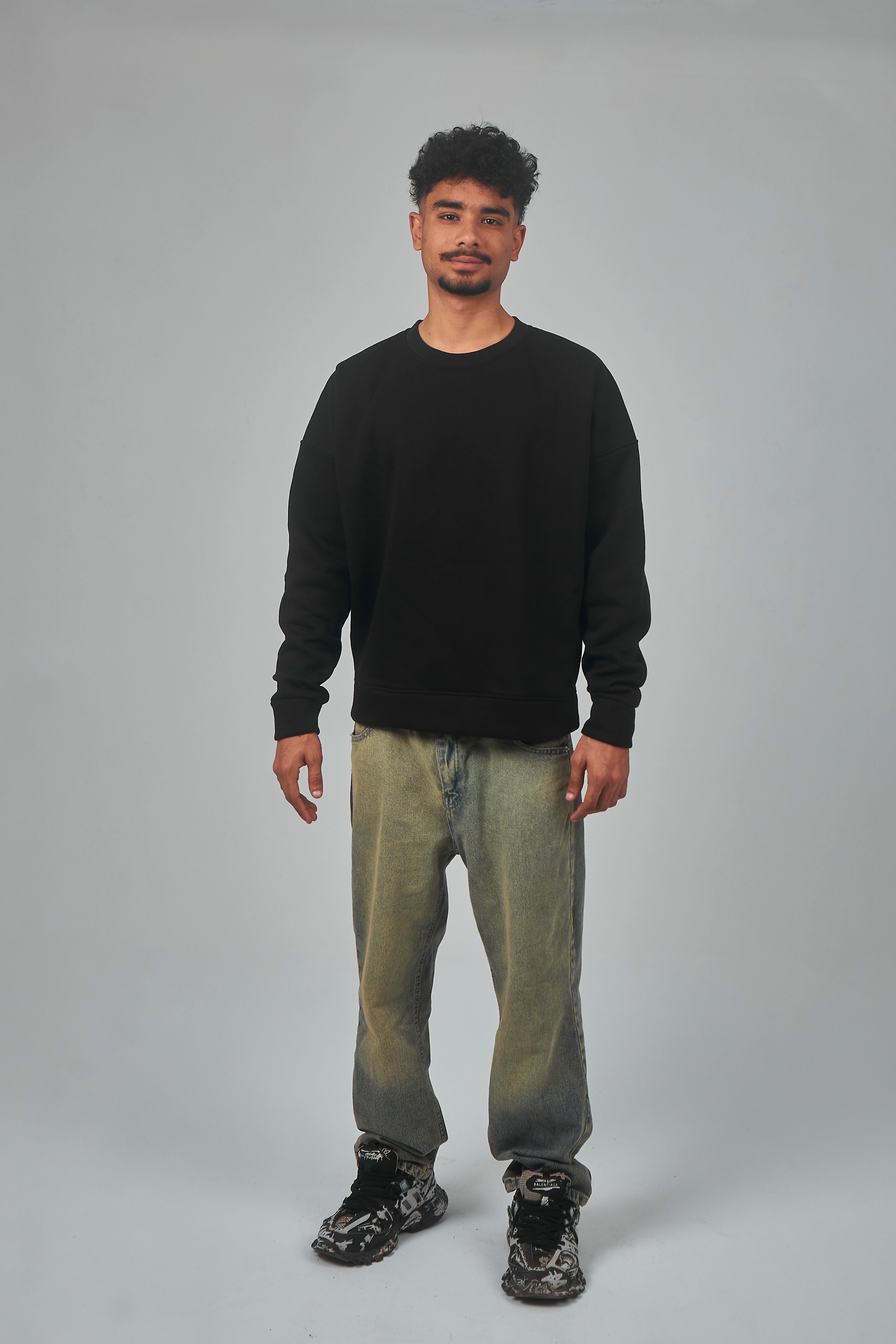 Black Ember crew-neck